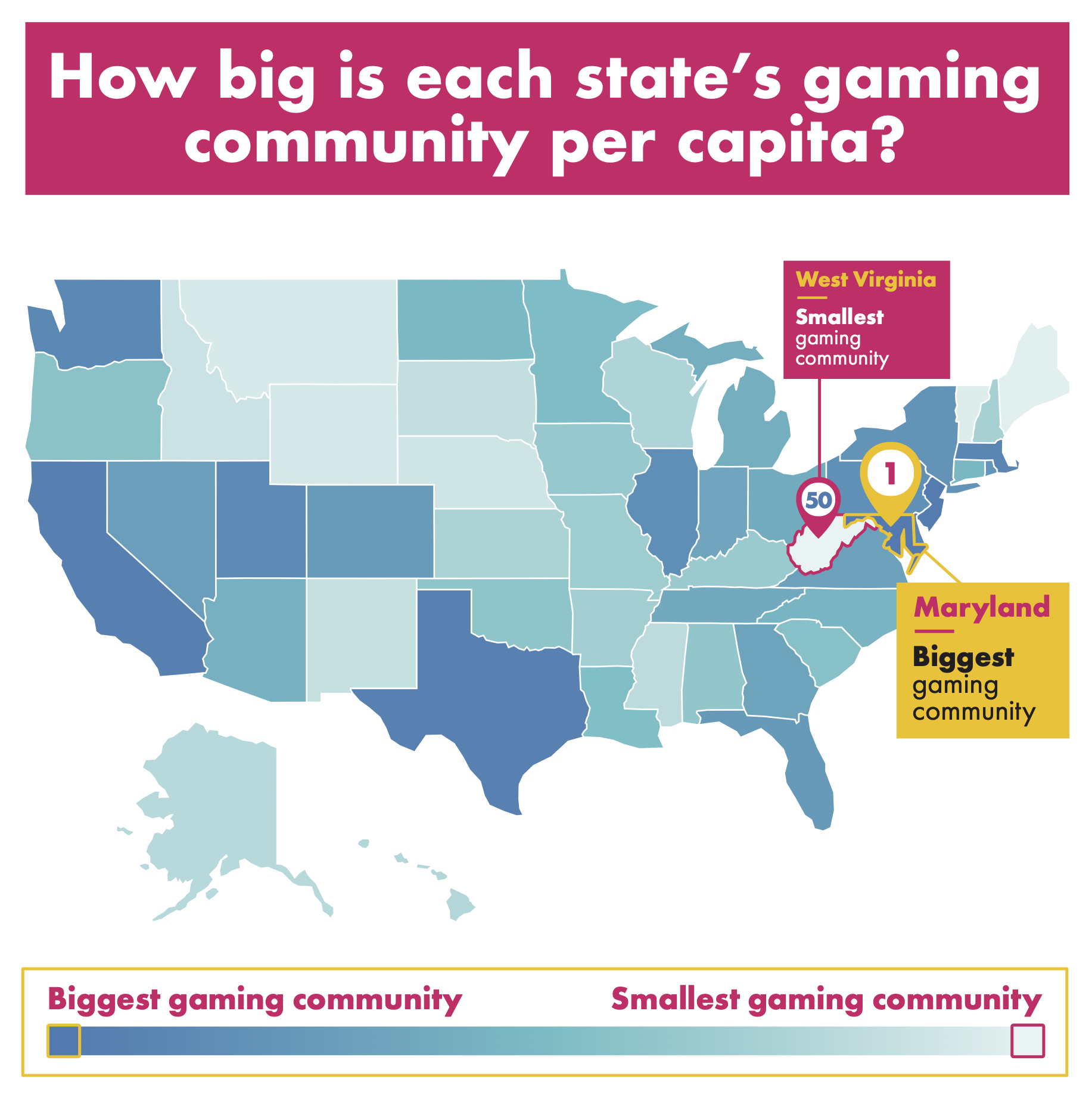 OC] Most googled video game during 2022, in each US state : r